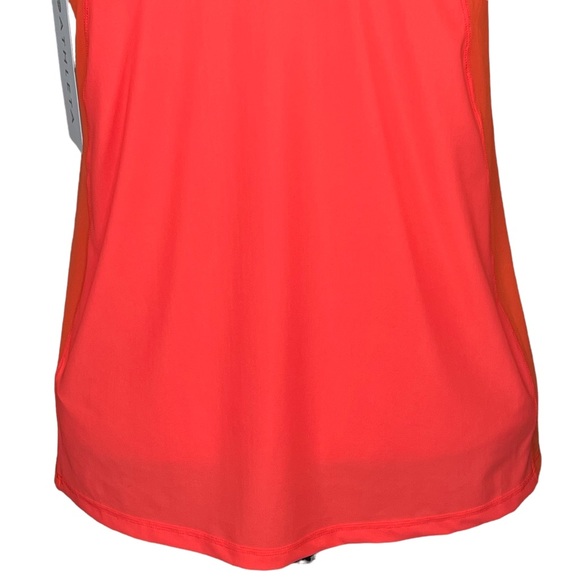 Athleta Women’s Wicking & Breathable Ultimate Hybrid Tank In Neon Orange XS NWT - Picture 7 of 13